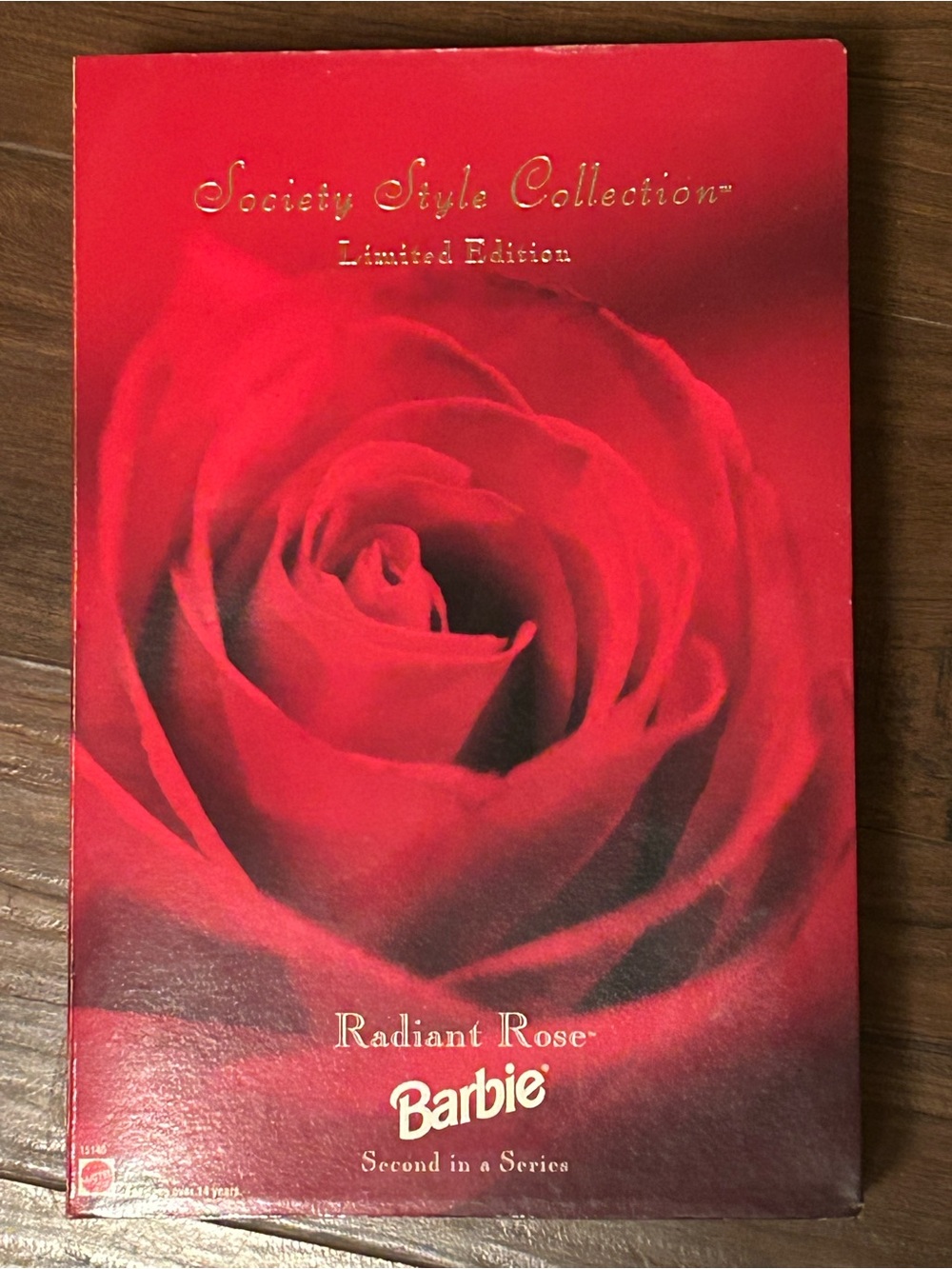 Barbie Radiant Rose 🌹❤️‍🔥 Porcelain Barbie - RED! 1996